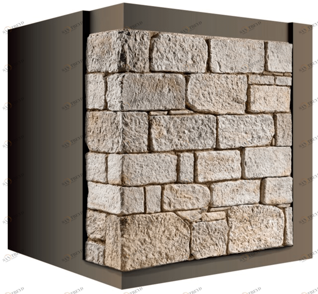 GEOPIETRA® Облицовка фасадов искусственным камнем Profilo castello sun-id-1400484