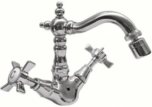 BLEU PROVENCE Смеситель для биде на одно отверстие из латуни с отдельными розетками Rubinetti per bidet Rb1053