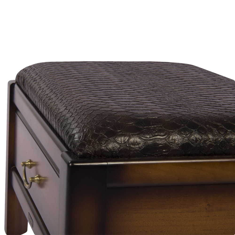 11162 Банкетка Лотос-Комби 6 Орех Шоколад BOGACHO 4627138171646 - Вид №8