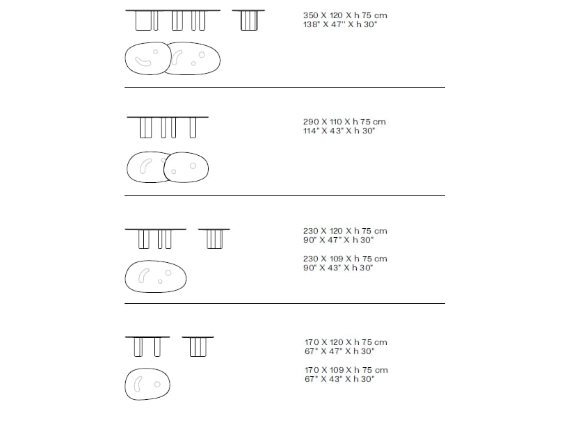 Деревянный и мраморный обеденный стол Naturedesign Главная ARCH-00089251 - Вид №18