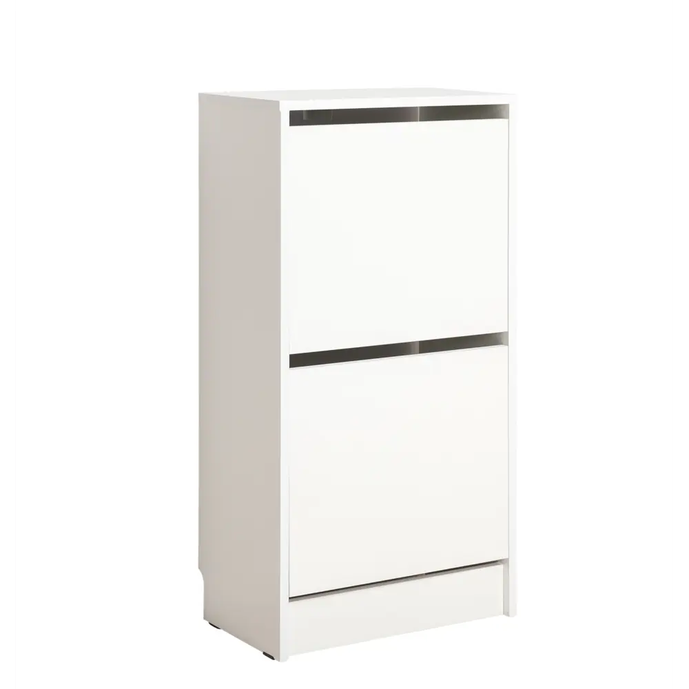 Обувница 47.5x90.3x27.7 см 2 секции ЛДСП цвет белый Santreyd STLM-2149860 - Вид №1
