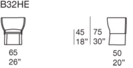 Стул для сада из полиэстера Paola Lenti Ami ARCH-00001794 - Вид №4