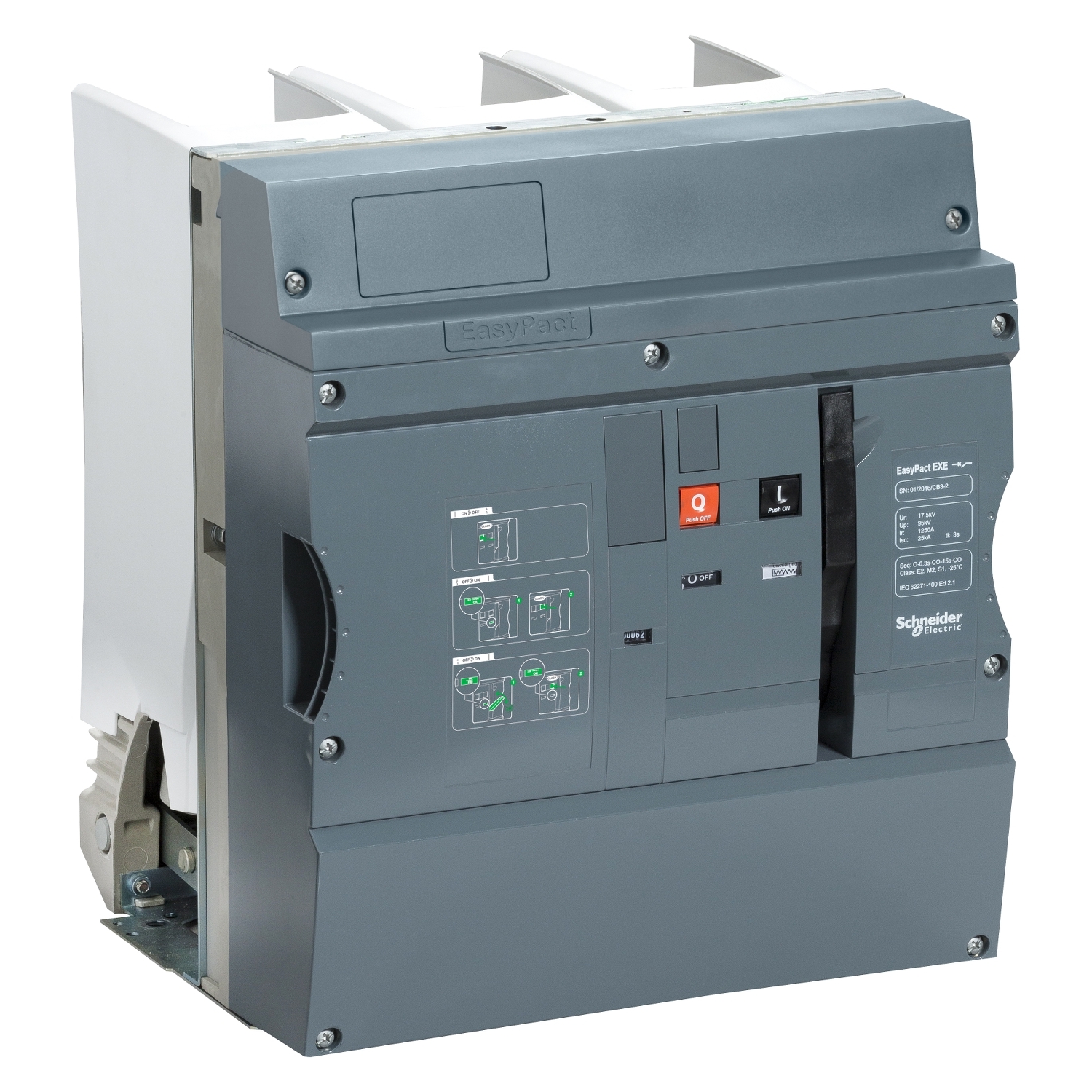 EXE122525C2B Базовый стац. EasyPactEXE 10/25/2500/240 Schneider Electric EasyPact EXE 