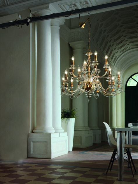 Euroluce Lampadari Люстра с кристаллами swarovski® Alicante satin sun-id-1444162 - Вид №1