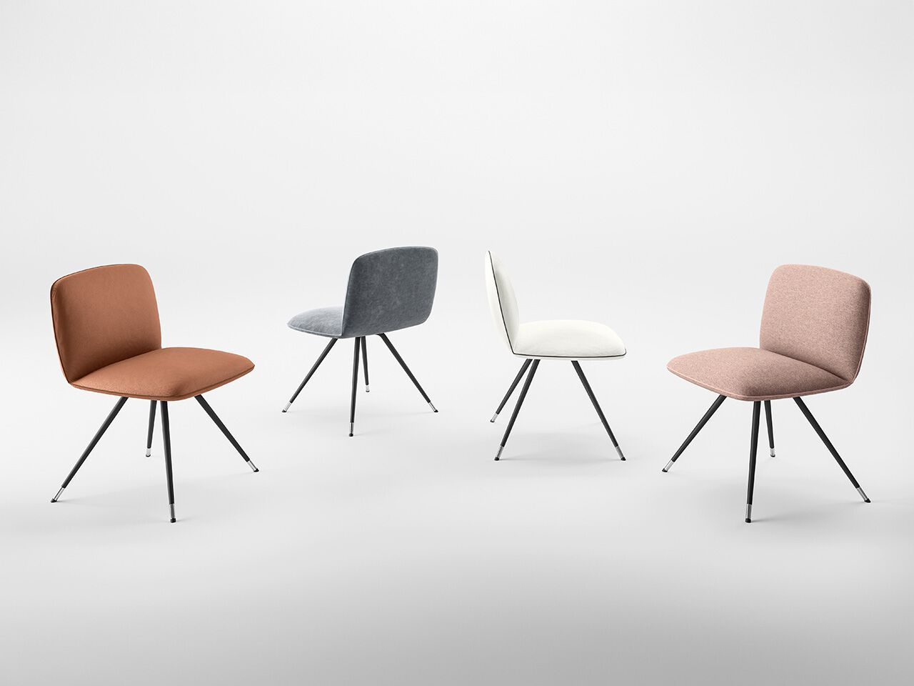 Мягкий стул без подлокотников Pianca CLELIA ARCH-00076542 - Вид №4