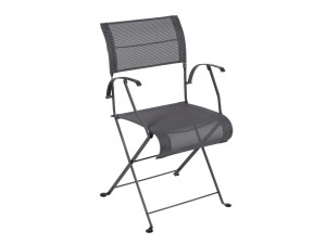 Складной холст сад стул с подлокотниками