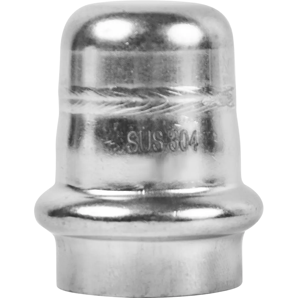 Заглушка Rommer 22 мм нержавеющая сталь STLM-2096799 - Вид №1