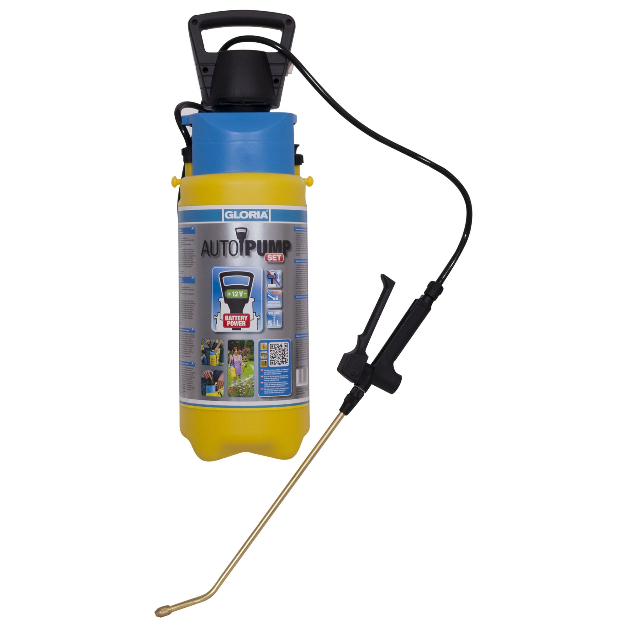 17987850 Опрыскиватель садовый автоматический Gloria 5 л Santreyd 