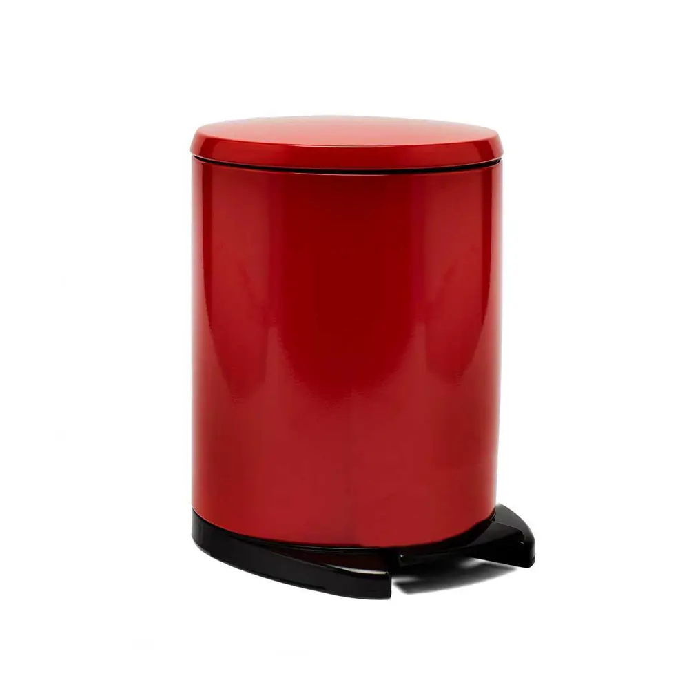 Контейнер для мусора Primanova M-E41-04-06 6 л металл цвет красно-черный Cigo STLM-2027244