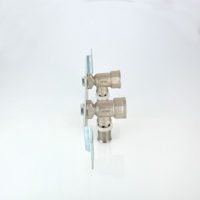 VTm.224.N.001604 Монтажная планка с пресс-водорозетками Valtec 16 мм х 1/2"  - Вид №14