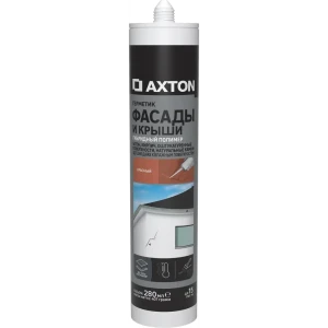 Герметик для фасада и крыш Axton гибридный цвет красный 280 мл