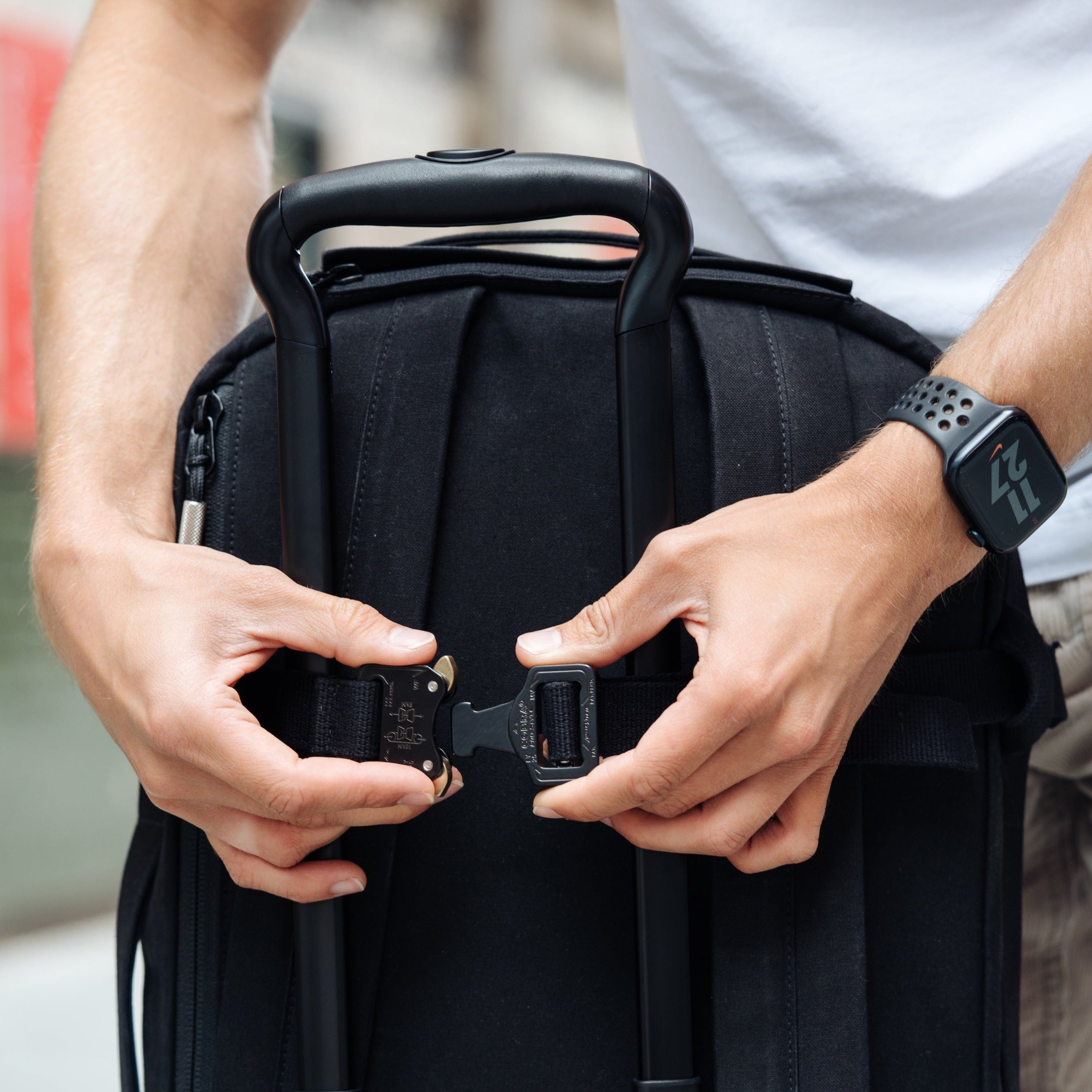 W301BLA-CHA-BST Ежедневная упаковка 21 л — угольно-черная сталь Wingback  - Вид №22