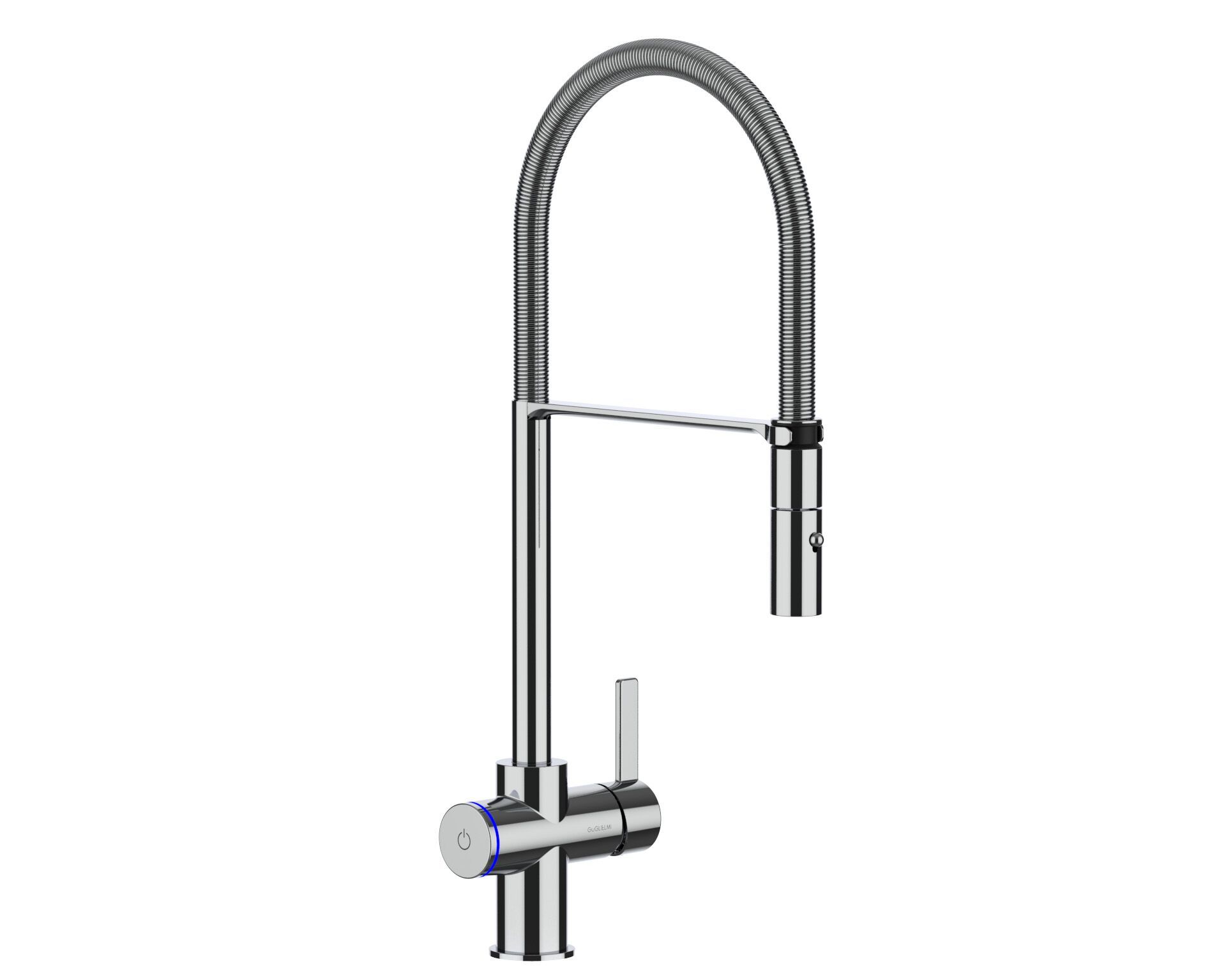 Однорычажный смеситель для кухни с выдвижным ручным душем GUGLIELMI RUBINETTERIE Smartap ARCH-00057383