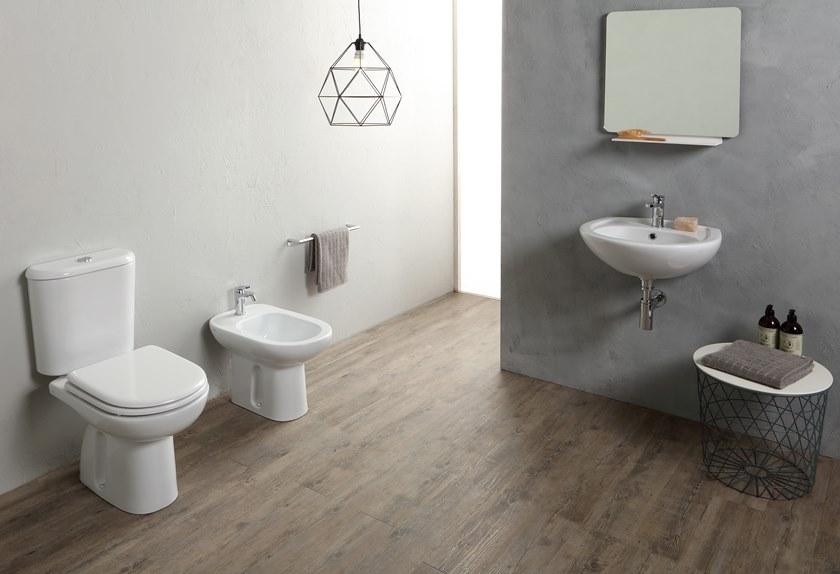 Rub130201 Компакт унитаз с бачком Белый Olympia Ceramica RUBINO Италия - Вид №1