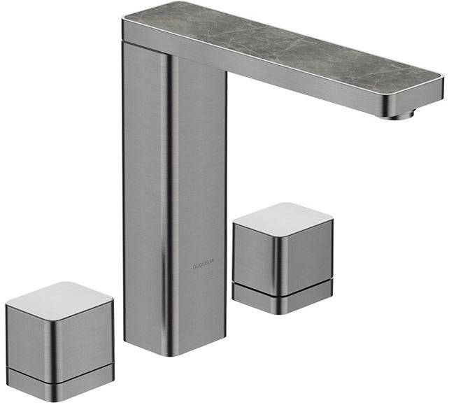 GUGLIELMI Смеситель для раковины на 3 отверстия с аэратором Gzero Fbgzg0309 - Вид №4