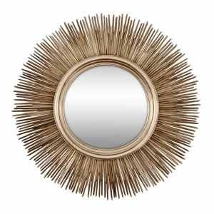 Зеркало-солнце большое золотое Silver Sun от RVAstley RVASTLEY ДИЗАЙНЕРСКИЕ, СОЛНЦЕ 062569 Золото