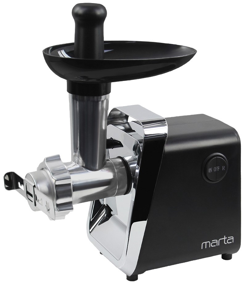 9071948 Мясорубка электрическая MARTA MT-MG2028A черный STDN-0150282 - Вид №5