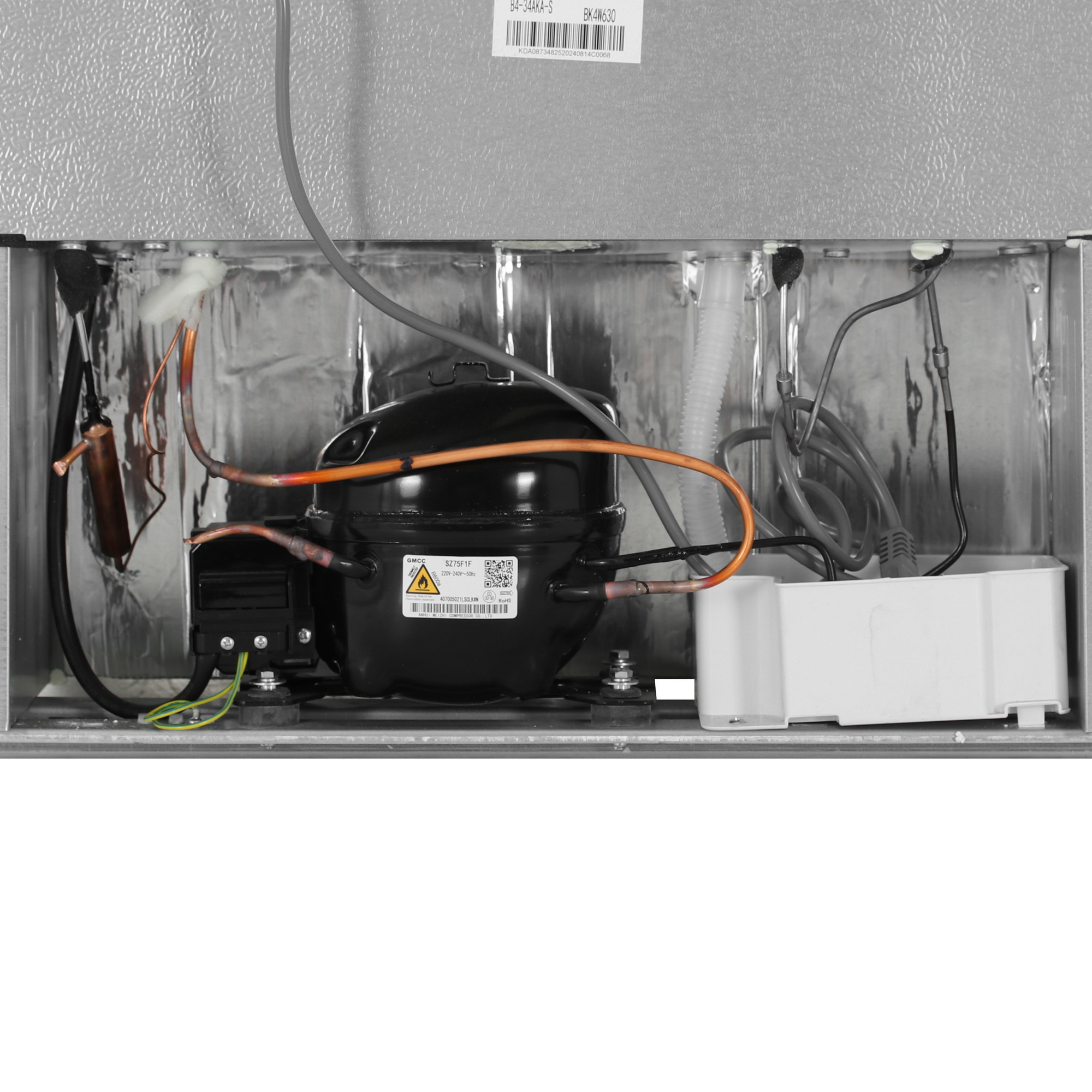 9124967 Холодильник с морозильником   DEXP B4-34AKA серебристый STDN-0015827 - Вид №10