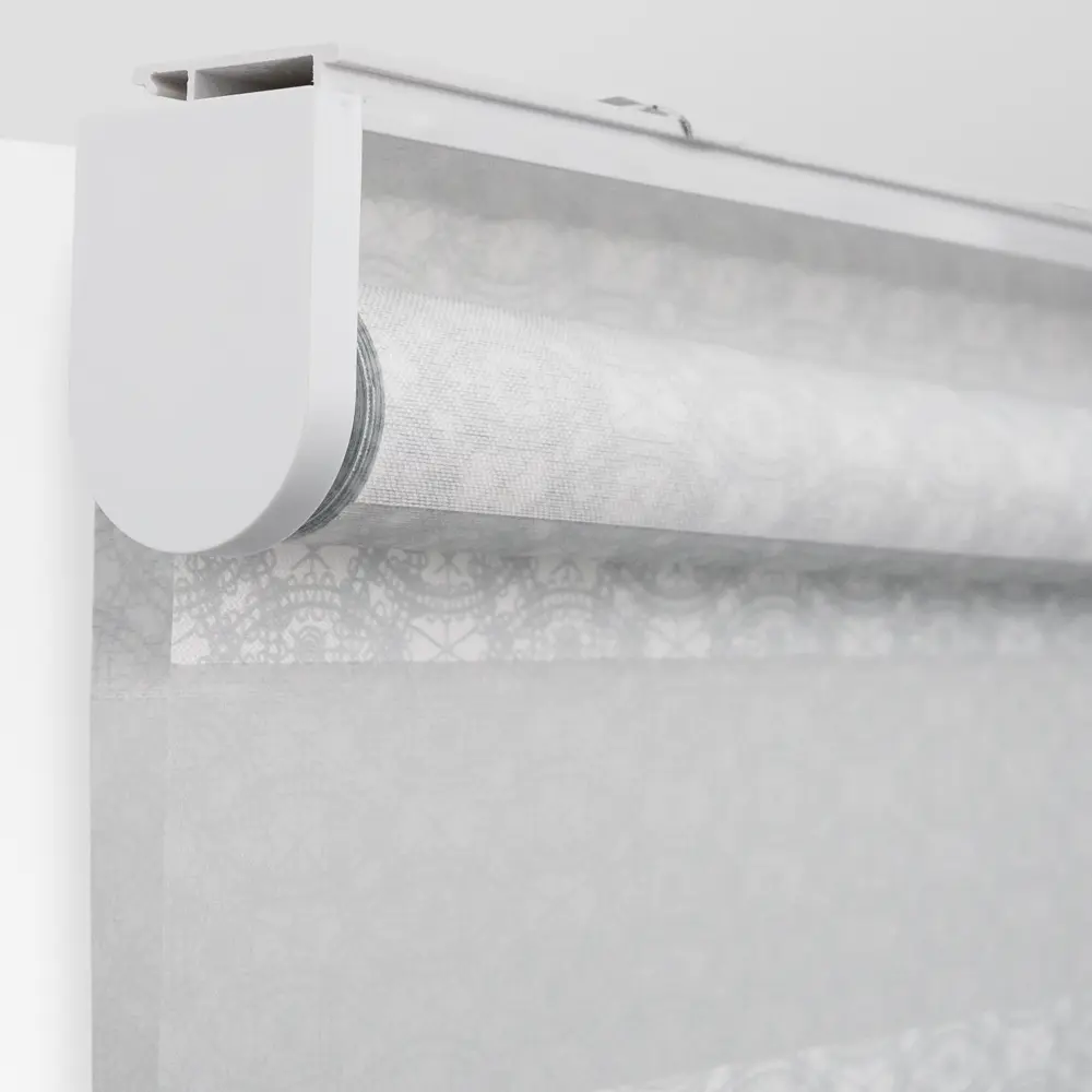 Штора рулонная Восторг 180x175 см серая GARDEN Нео-классика STLM-2170110 - Вид №2