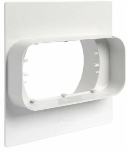 First Corporation Пластина для прохода в стену из прямоугольной трубы La ventilazione