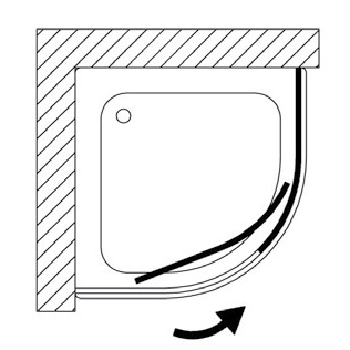 B7262ULUTR New Cee Сollection душевая зона  Samo 41175 - Вид №1