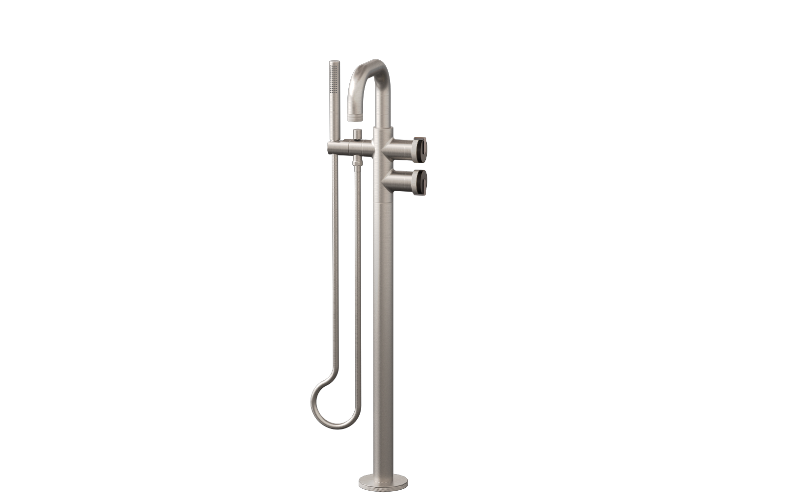 E-11557-R1OB-L1GM-SN Смеситель напольный отдельностоящий (внешняя часть) GRAFF MOD+