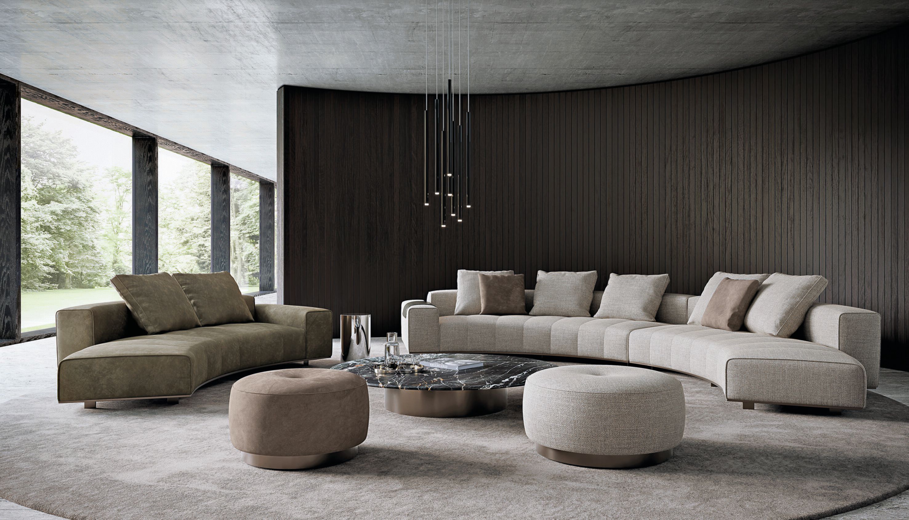 Ткань диван Minotti GOODMAN ARCH-00147953 - Вид №21