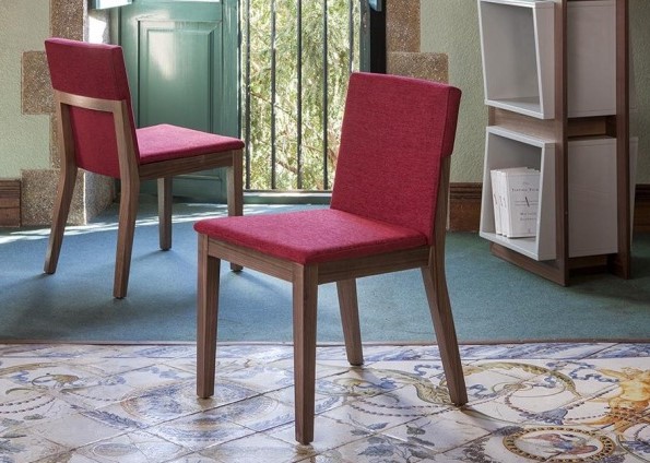 Стул 8911CH красный от Angel Cerda ANGEL CERDA  148291 Красный  - Вид №1