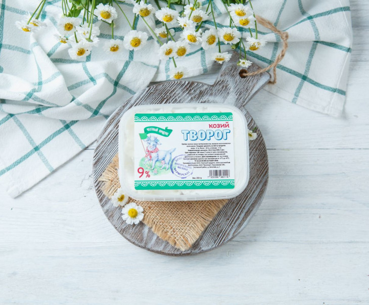 3547 Творог козий 9% Вкусляндия  - Вид №2