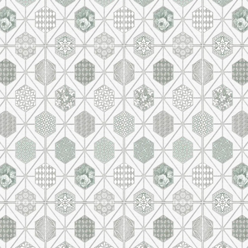 Декор настенный Azori Devore Лайт Geometria 31.5x63 см матовый цвет белый геометрия STLM-2163915 - Вид №1