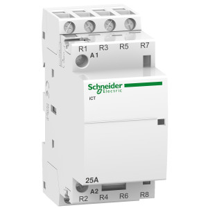 A9C20137 Модульный контактор iCT 4P 25А 400/24В AC Schneider Electric Acti 9