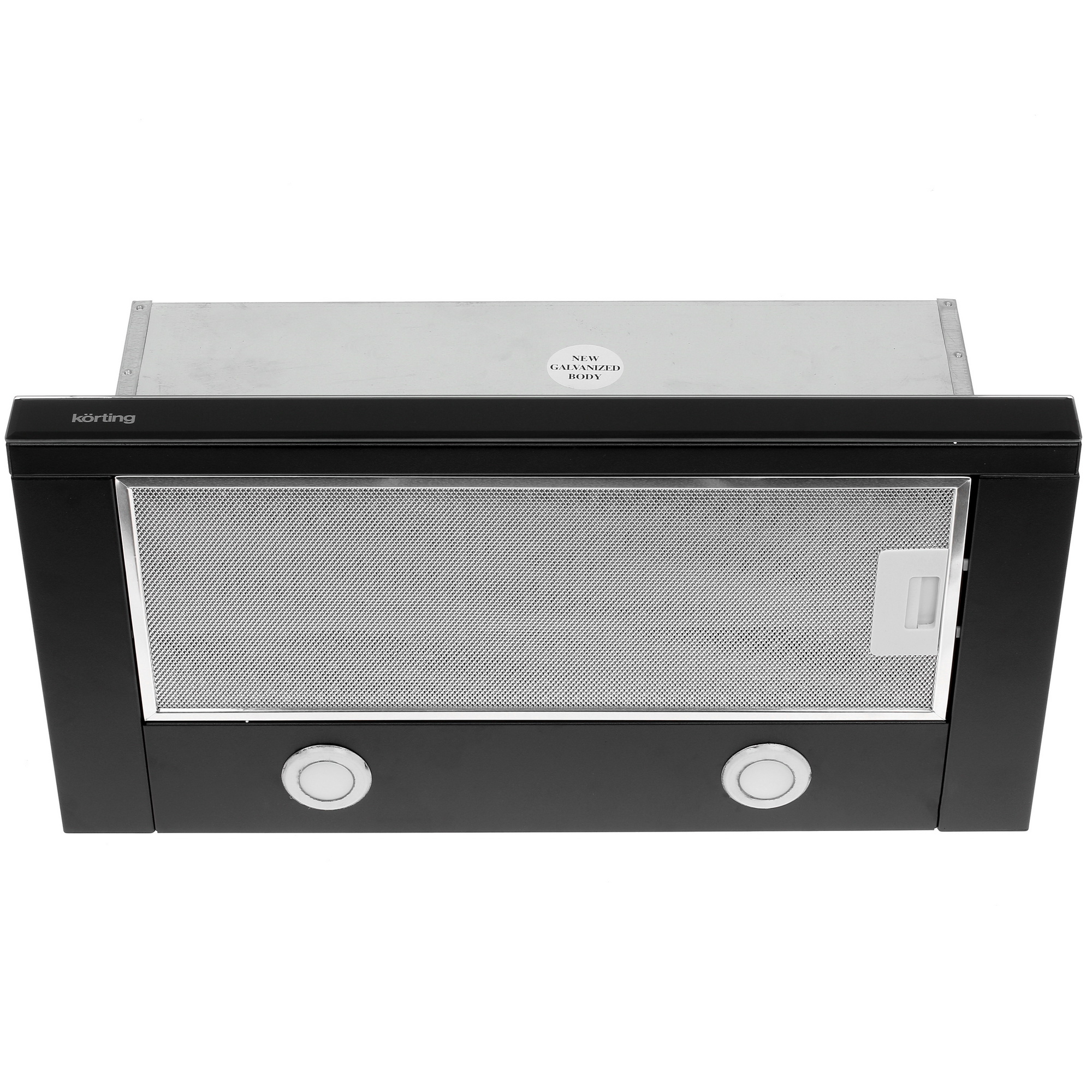 8127274 Вытяжка телескопическая Korting KHP 6617 GN черный/черный STDN-0069810 - Вид №1