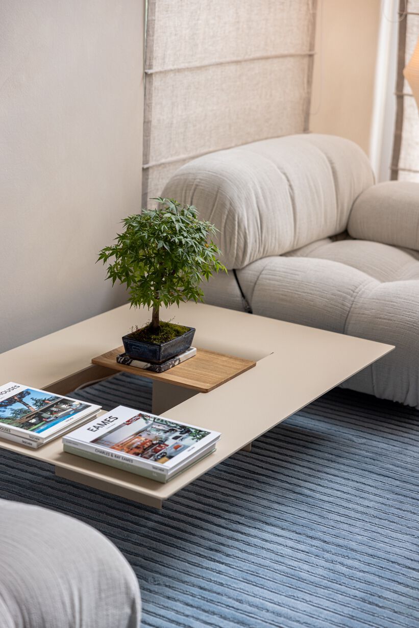 Низкий журнальный столик из листового металла Metallbude CUT ARCH-00111188 - Вид №22