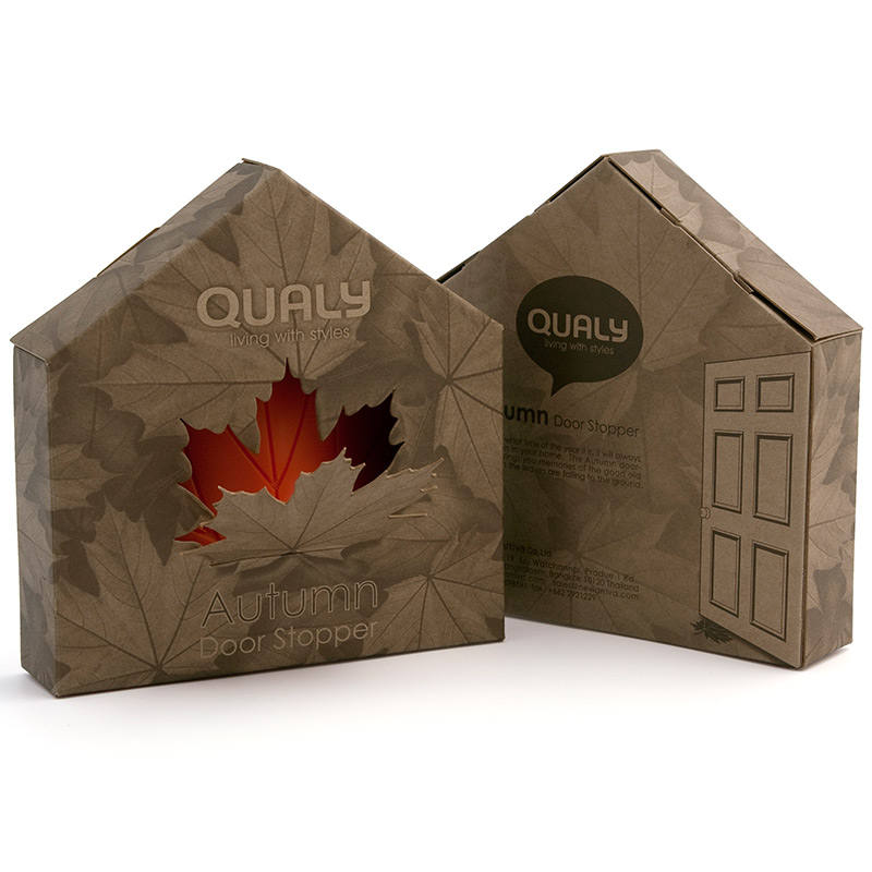 Подпорка для двери красная Autumn QUALY  00-3880693 Красный  - Вид №4