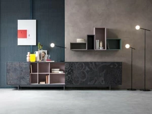 Capo d’Opera Лакированный буфет с раздвижными дверцами Ateneo