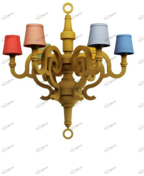 moooi Картонная люстра Paper patchwork sun-id-1464938