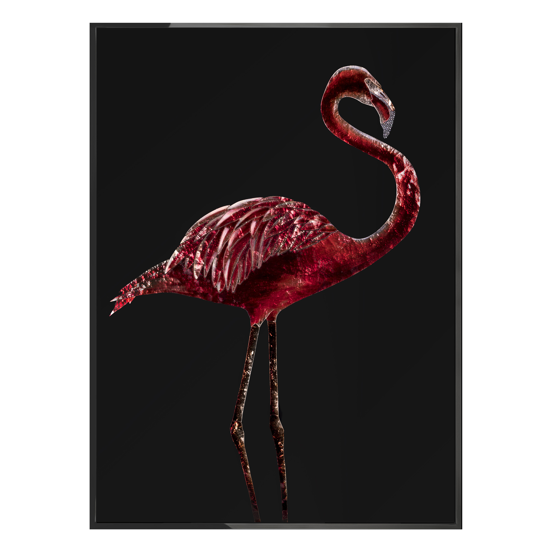 Fenicottero Dark Произведение искусства Visionnaire  - Вид №1