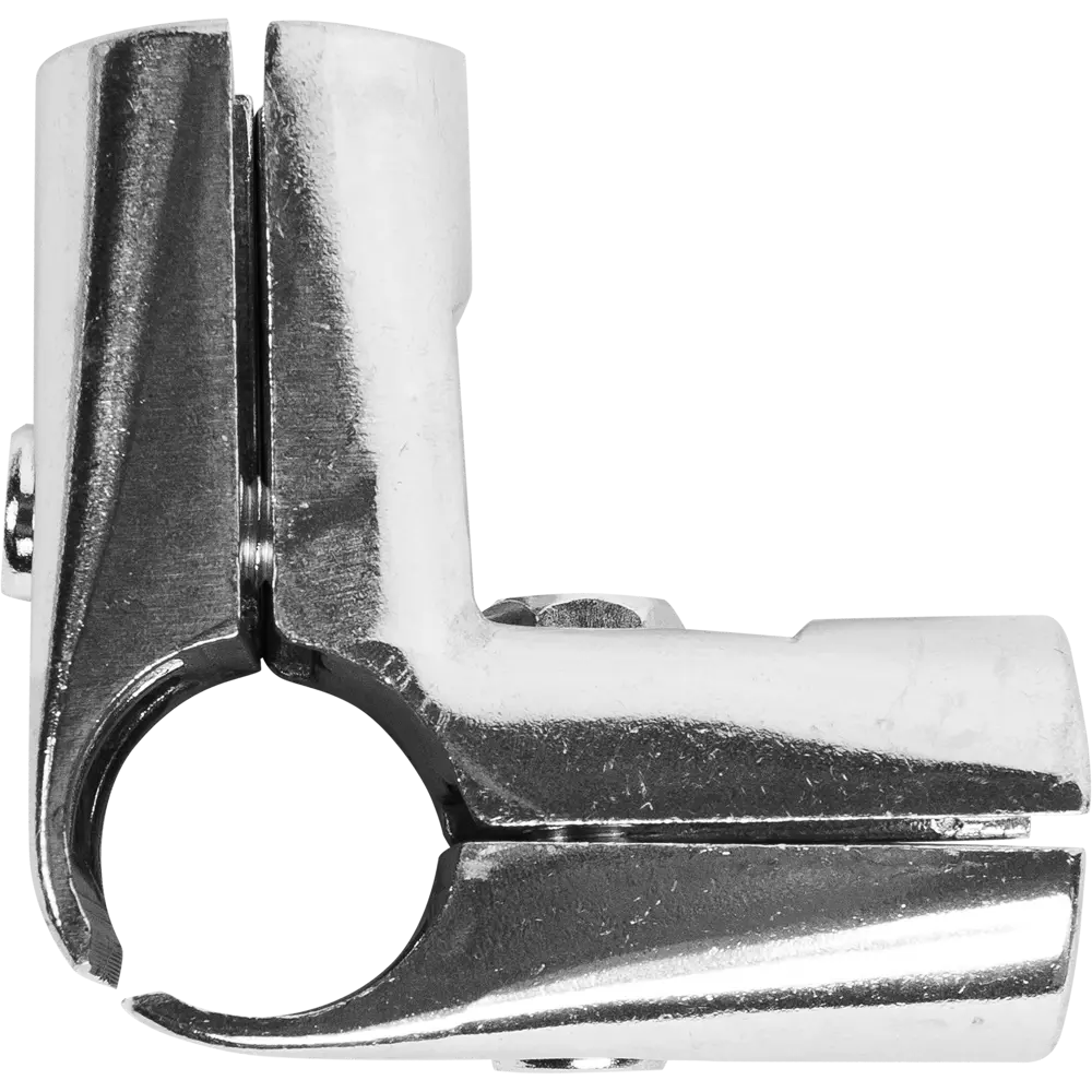 Соединитель трёх труб Vacuum d25 мм угловой, цвет хром Santreyd STLM-2089950 - Вид №2