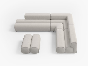 Модульный тканевый диван