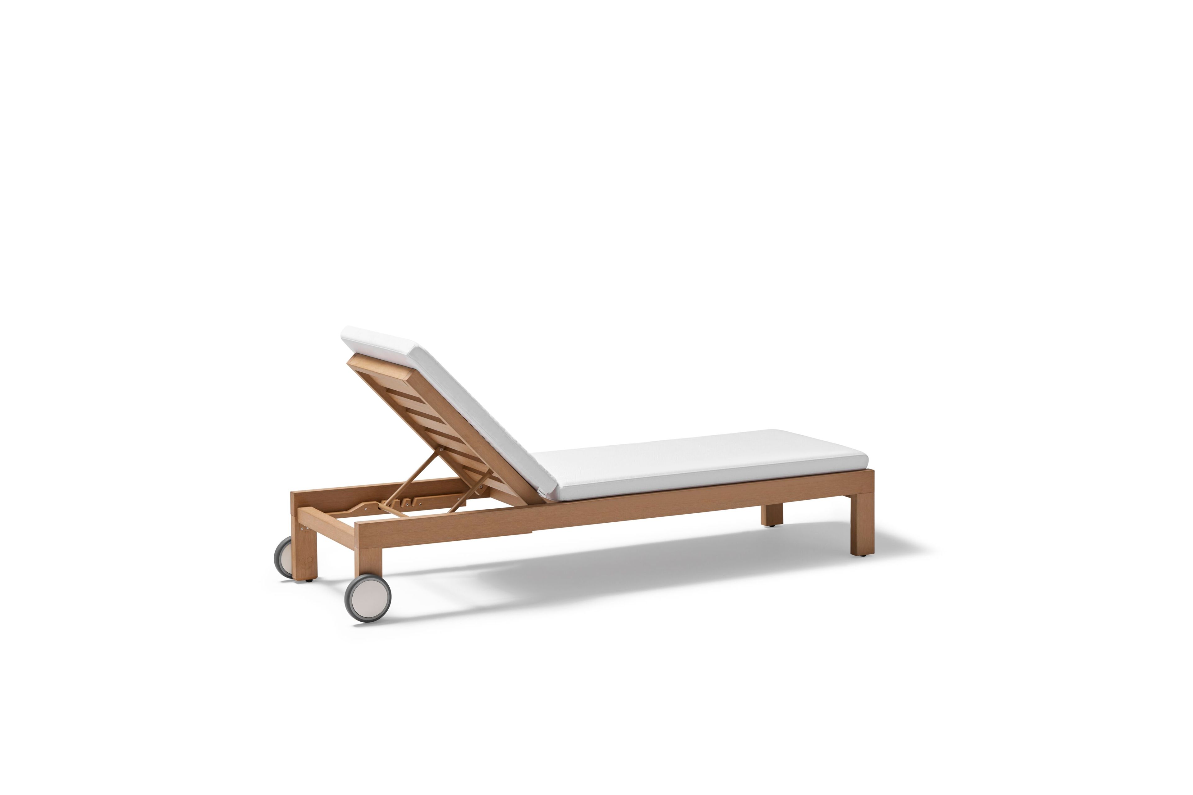 Ткань и TechTeak Recliner Садовая кровать с колесами POINT Kahn ARCH-00057871 - Вид №4