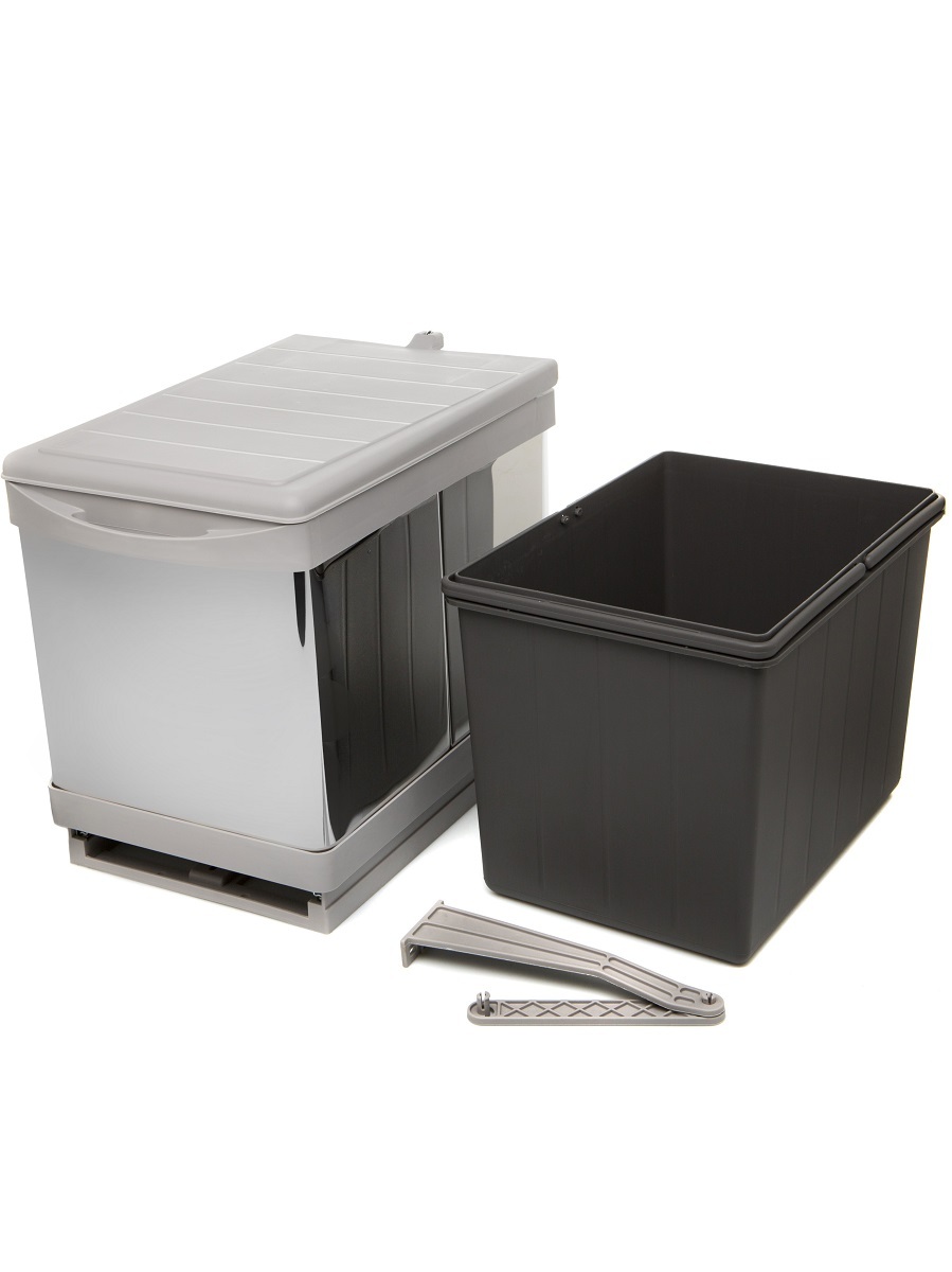 Контейнер для мусора на дверцу Navako Beta 350/12-1 Beige Grey NAVAKO 10362 - Вид №2