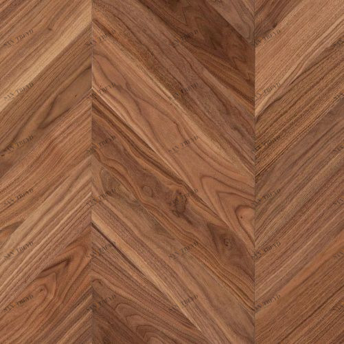 Паркет Ёлка Coswick Американский Орех американский Селект (Гладкая) 530х107,95 мм 13291101