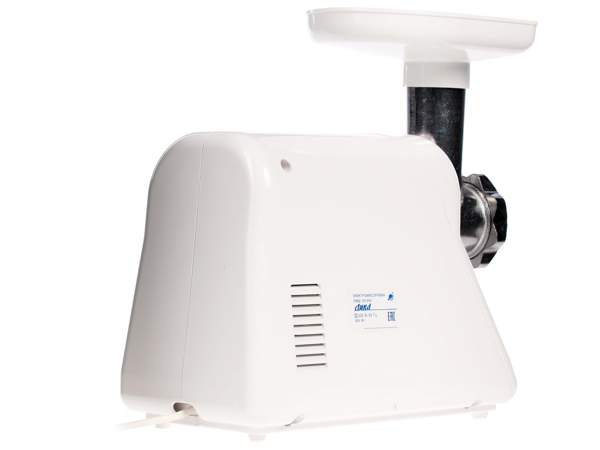 1014024 Мясорубка электрическая Ротор ДИВА  ЭМШ 35/300-4 белый STDN-0094069 - Вид №4