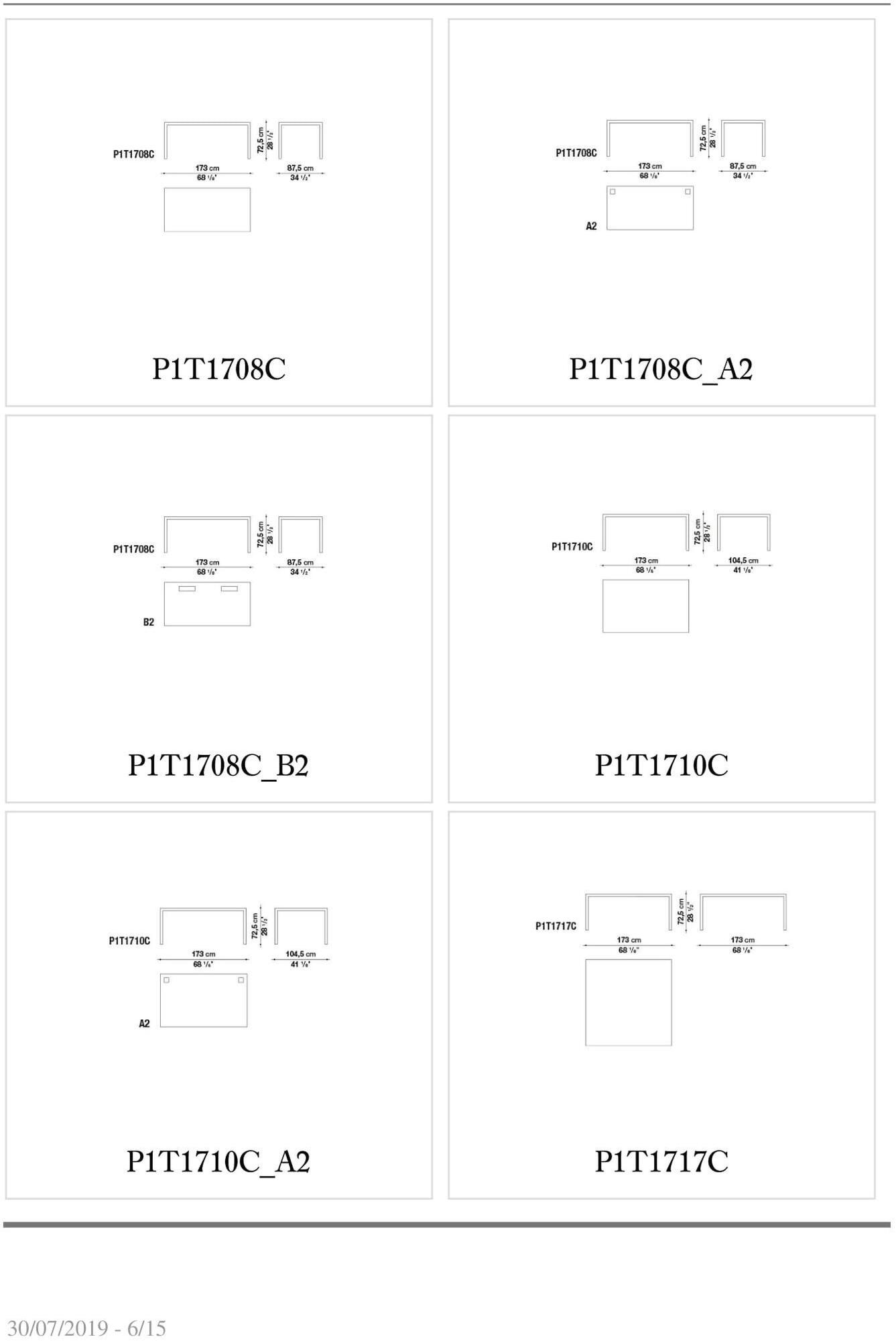 B&B Italia Project Прямоугольный рабочий стол Progetto 1 sun-id-1503584 - Вид №4