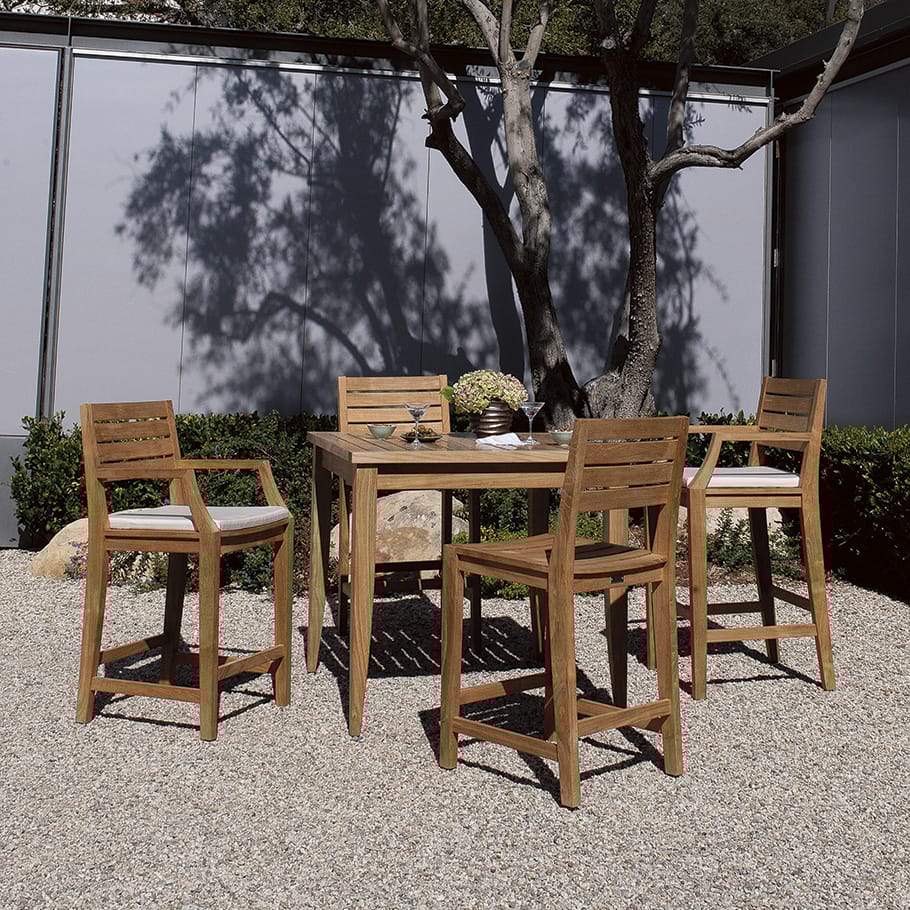 Стул из тикового дерева JANUS et Cie Relais ARCH-00076298 - Вид №4