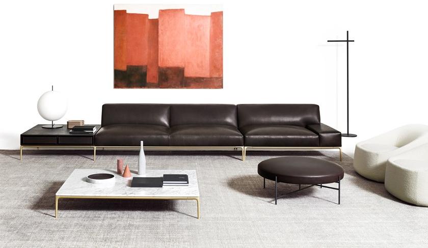 DE PADOVA Секционный модульный кожаный диван sun-id-1454925 - Вид №1