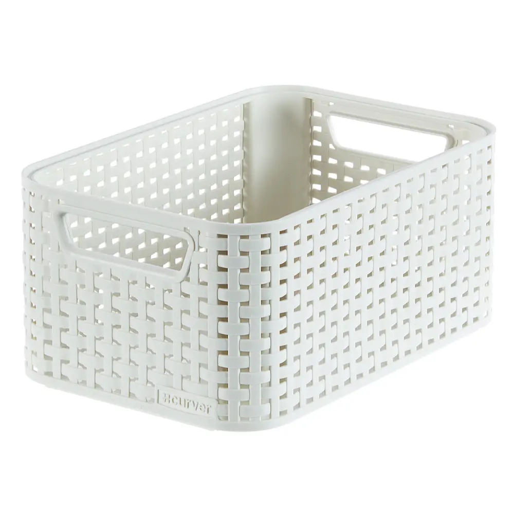 Корзинка Curver Style 28.5x19.4x13 см, пластик, цвет кремовый Santreyd STLM-2121441