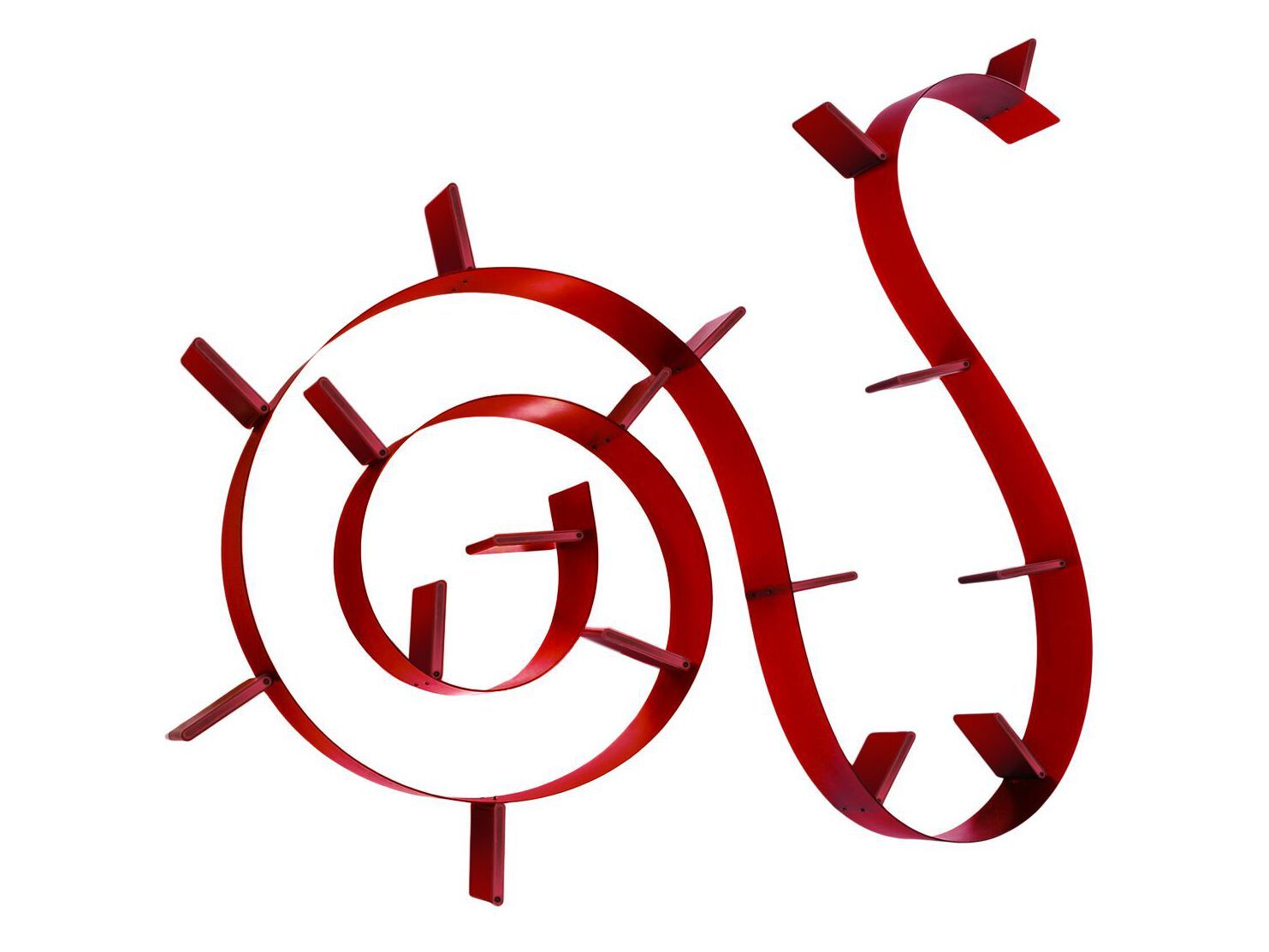 Книжный шкаф из инженерного пластика Kartell BOOKWORM 17 ARCH-00007984 - Вид №12