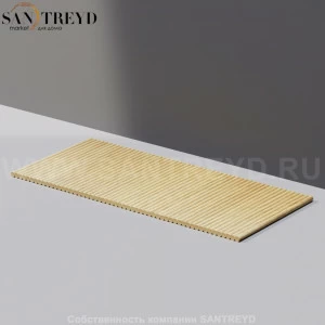 Agape TAPIRO Коврик из дерева 110 см под светлый дуб AKAR0524LRN