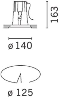 iGuzzini Светодиодный точечный светильник на потолок Iround sun-id-1496539 - Вид №4